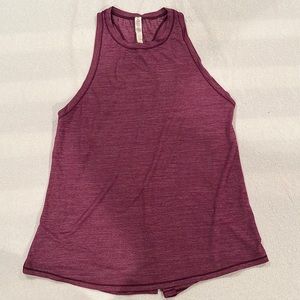 Lululemon Purple High Neck Tank